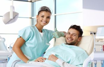 Patient With Dentist